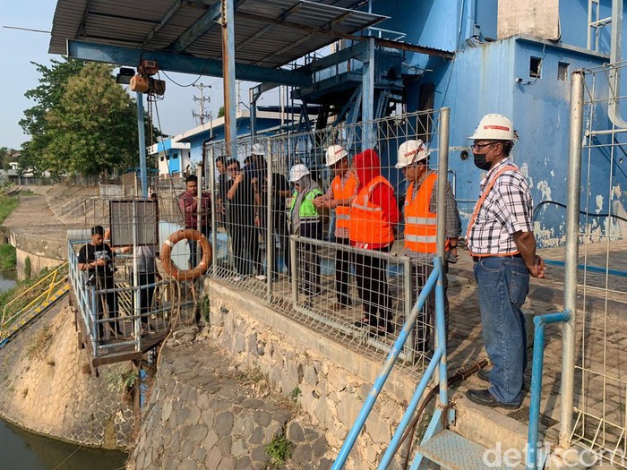 Resevoir PDAM Kota Semarang, Jumat (8/9/2023).