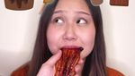 Seru! Jelang Melahirkan, Sisca Kohl Cicip Makanan Sesuai Emoji