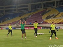 Latihan Terakhir Timnas U-23 Jelang Vs Taiwan di Manahan Tanpa Shin Tae-yong