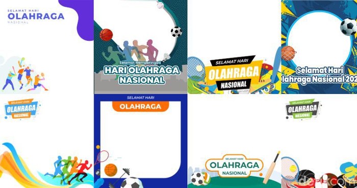 Twibbon Hari Olahraga Nasional (Haornas) 2023
