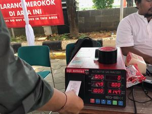 Kemenkes RI Uji Emisi 300 Kendaraan Pegawai-Tamu, Begini Nasib yang Tak Lolos