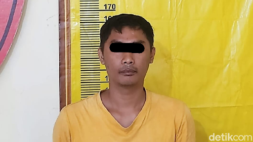 Aditya Sanjaya Santoso, pelaku pencurian iPhone 6G di parkiran Indomaret Jalan Ahmad Yani, Kelurahan Peguyangan, Kecamatan Denpasar Utara, Kota Denpasar. (Dok. Polresta Denpasar)