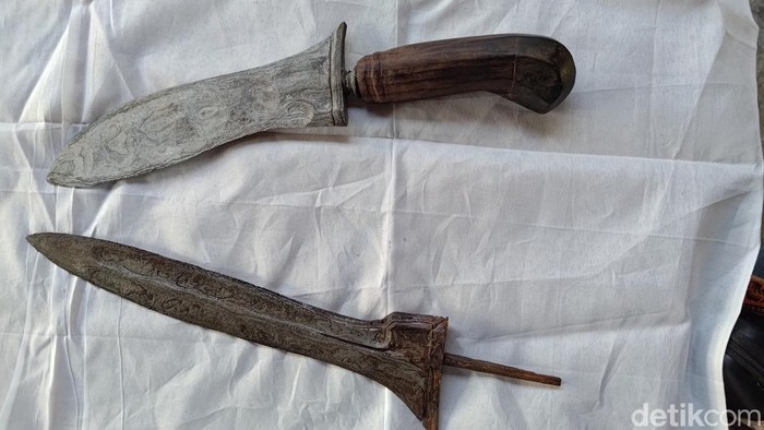 Bethok (gaya) Keris Mpu Gandring yang masih tersimpan rapi di Musium Blambangan Banyuwangi