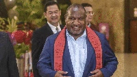 Ragam pujian juga hadir dari PM Papua Nugini James Marape, Presiden Korsel Yoon Suk Yeol dan PM China Li Qiang. ANTARA FOTO/Media Center KTT ASEAN 2023/Muhammad Adimaja/Akbar Nugroho Gumay