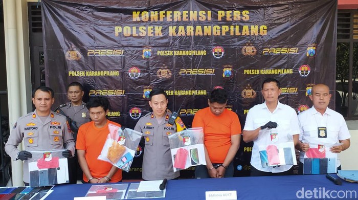 Dua kompotan pencuri handphone lintas kota