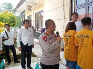 Sepasang Kekasih Pengedar Sabu asal Riau Diciduk di Sarolangun