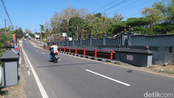 Jembatan Jirak di Semanu, Gunungkidul. Foto diunggah pada Sabtu (9/9/2023).