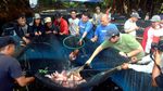 Jurnalis Mancing Indonesia Gelar Panen Raya Budidaya Ikan Nila