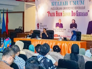 Bamsoet Beri Kuliah Umum soal Politik, Hukum, dan Kekuasaan