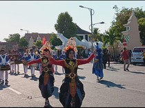 Pawai Budaya Meriahkan Pesta Rakyat Simpedes 2023 di Ponorogo