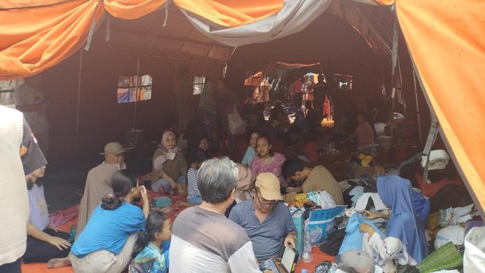 Pengungsi kebakaran di Tambora, Jakbar