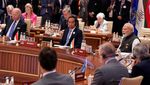 Momen Jokowi Diapit Biden-Modi di KTT G20 India