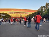 Suporter Padati Stadion Manahan Solo Jelang Laga Indonesia U-23 Vs Taiwan