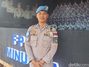 Hari-hari Terberat Bripka Antoni di Akhir Misi Perdamaian di Afrika