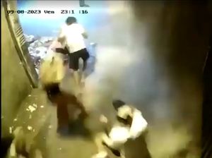 Dahsyatnya Guncangan Gempa Maroko Terekam Kamera CCTV