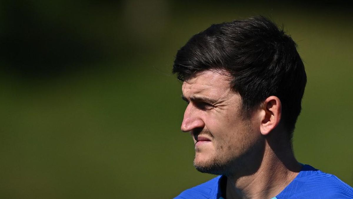 Viral Gawang Inggris Bobol, Harry Maguire 'Marking'... Teman Sendiri!