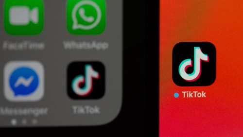 ilustrasi aplikasi TikTok
