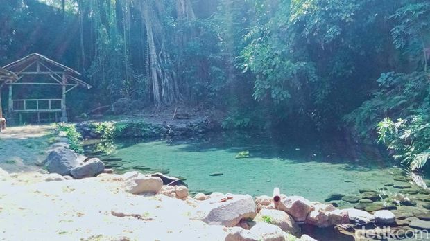 Jembatan bekas rel lori di Desa Mranggen, Kecamatan Jatinom, Klaten.