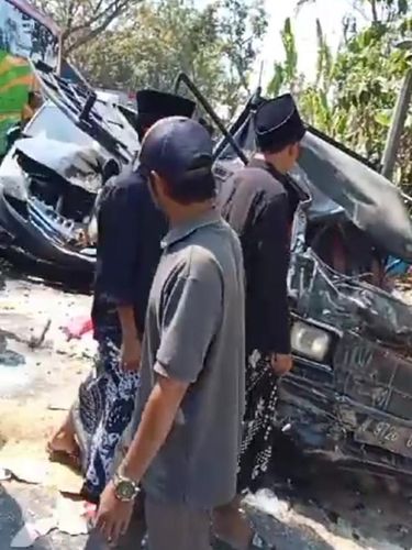 Kecelakaan maut di Tanah Merah, Bangkalan.