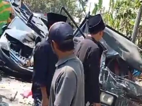 Kecelakaan maut di Tanah Merah, Bangkalan.