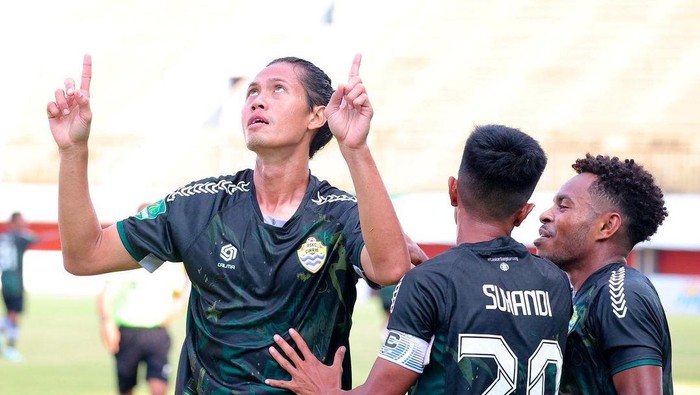 Laga PSKC Cimahi vs Malut United FC di Stadion Maguwoharjo, Minggu (10/9/2023).