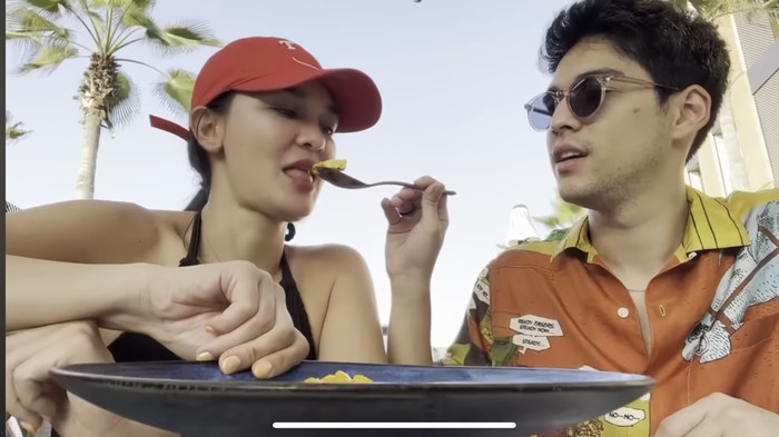 Luna Maya dan Maxime Bouttier