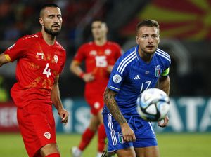 Hasil Kualifikasi Piala Eropa 2024: Italia Vs Makedonia Utara 1-1