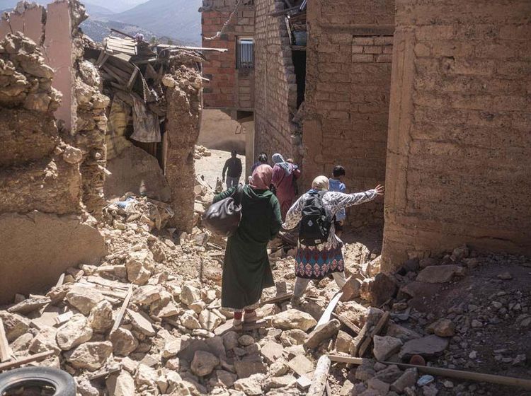 Melihat Kerusakan Gempa Bumi Maroko yang Tewaskan Ribuan Orang