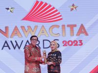 Dirut Pertamina Dapat Penghargaan Nawacita Award 2023