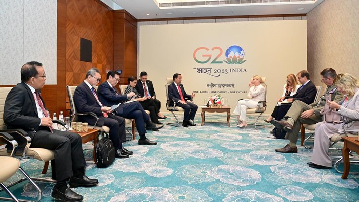 Pertemuan Presiden Jokowi dengan negara sahabat di G20