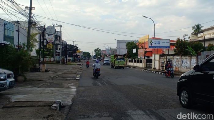 Situasi Kota Jambi yang tidak lagi diselimuti kabut asap