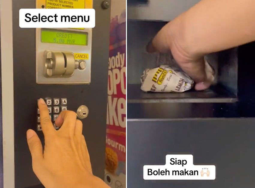 Wow! Burger Terkenal di Malaysia Ini Bisa Dibeli dari Mesin Otomatis