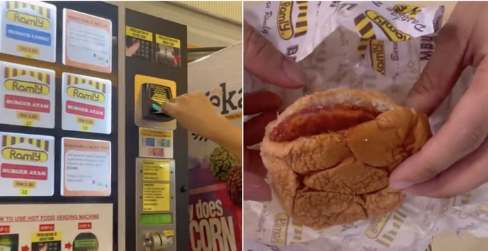 Wow! Burger Terkenal di Malaysia Ini Bisa Dibeli dari Mesin Otomatis