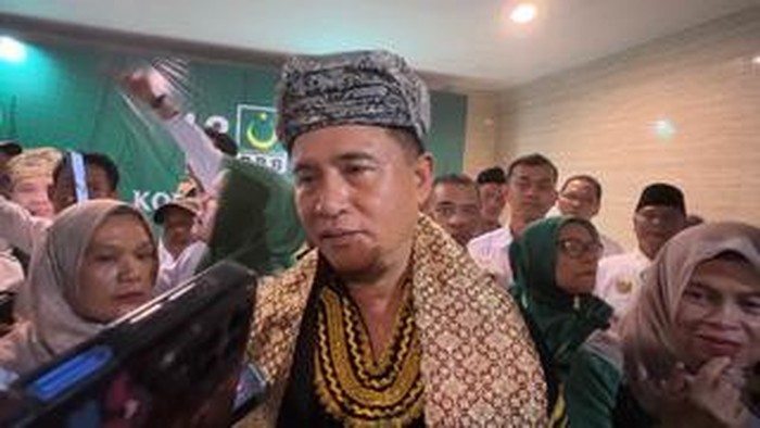 Ketua Umum PBB, Yusril Ihza Mahendra (Foto : Jeka Kampai/detikSumut)