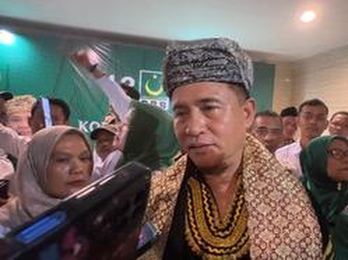 Ketua Umum PBB, Yusril Ihza Mahendra (Foto : Jeka Kampai/detikSumut)