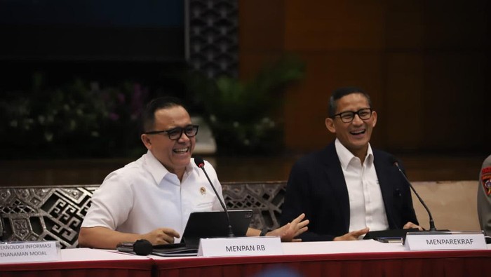 Abdullah Azwar Anas dan Sandiaga Uno