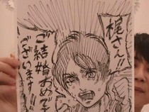 Komikus Attack on Titan Posting Sketsa Spesial Sosok Dubber Eren Jeager