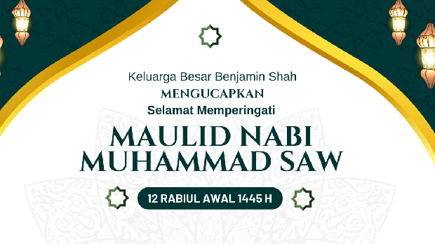 20 Contoh Banner Maulid Nabi 2023 Gratis serta Cara Downloadnya