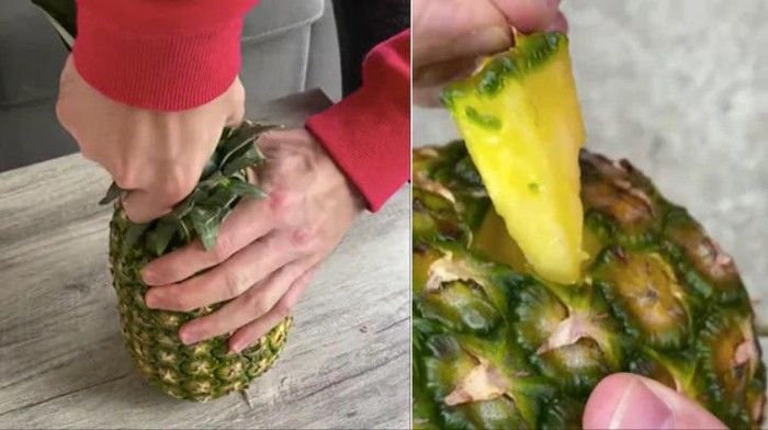Begini Cara Praktis Kupas dan Potong Buah-buahan dari Media Sosial