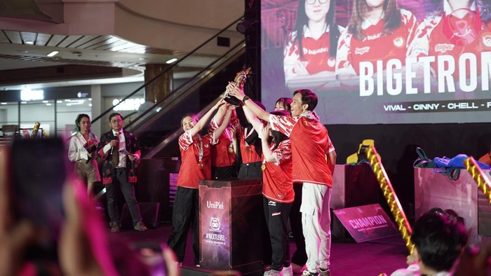 Kompetisi Mobile Legends wanita bertajuk UniPin Ladies Series ID S3 resmi berakhir. Bigetron Era sukses menjadi juaranya, setelah menang dari RRQ Mika di grand final.