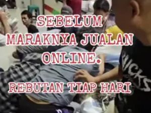 Cerita Pedagang Tanah Abang Viral, Toko Sepi, Jualan Live Pun Tak Ditonton