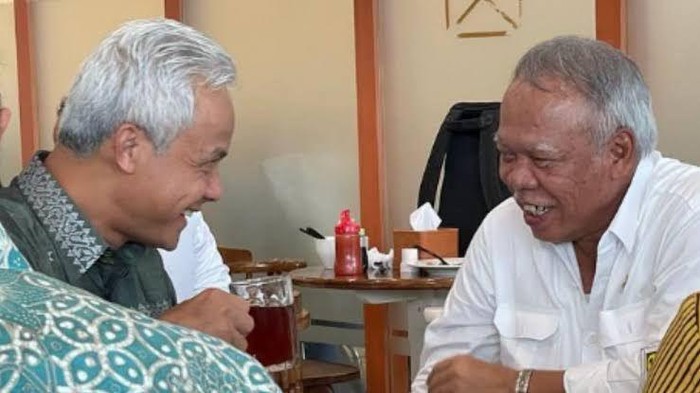 Ganjar Pranowo dan Basuki Hadimuljono