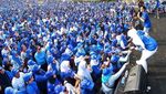 Kemeriahan 7500 Peserta Ikuti Senam Sehat PAN di Kalideres