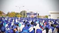 Acara senam sehat ini diinisasi oleh DPW PAN DKI. Sebanyak 7500 peserta disebut menghadiri acara yang juga diisi oleh doorprize dan hiburan lainnya. 