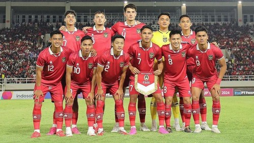 Line Up Timnas Indonesia U-23 di Kualifikasi Piala Asia U-23.