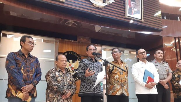 Mahfud MD dan Satgas TPPU