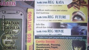 Yang ada nyedot pulsa mulu. Kayanya mah nggak. Foto: Twitter/nocontxtnetijen