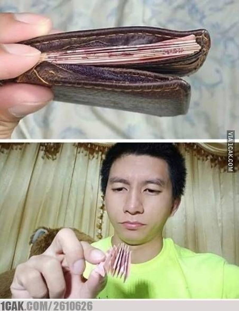 Cari uang memang nggak mudah, tetap semangat buat kamu agar lekas jadi orang kaya. Yuk, bisa, yuk!