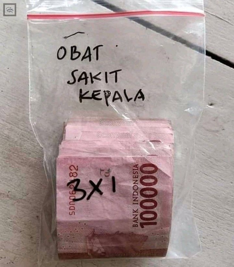 Cari uang memang nggak mudah, tetap semangat buat kamu agar lekas jadi orang kaya. Yuk, bisa, yuk!