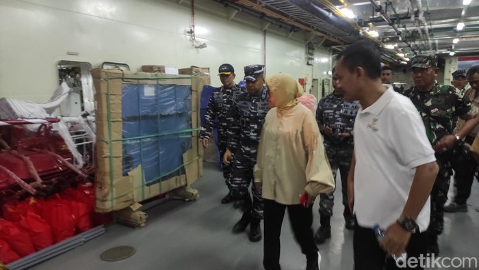 Mensos Tri Rismaharini (Azhar Bagas Ramadhan/detikcom)